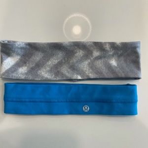 Lululemon headband set